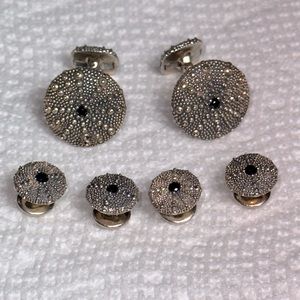 David Yurman cufflinks and studs